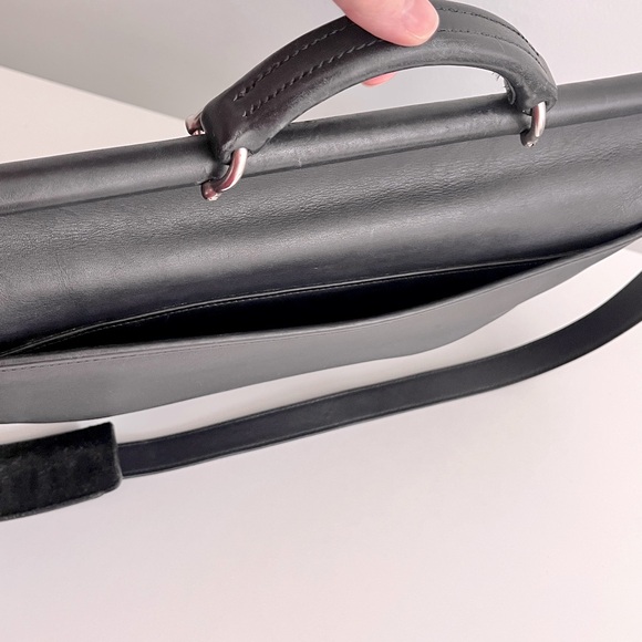 Vintage Coach 5266 ‘Beekman’ Black Leather Briefcase - Picture 10 of 14